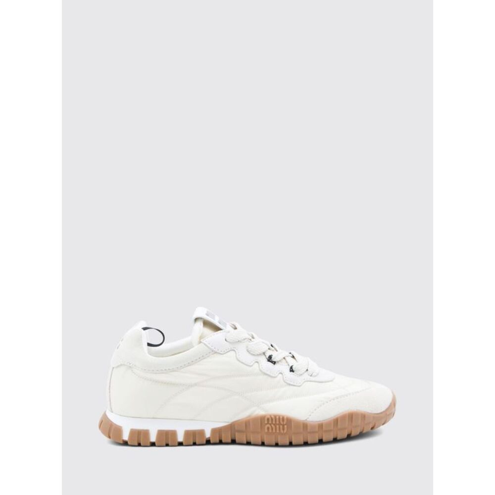 Miu Miu Sneakers Woman Ivory - Picture 1 of 1